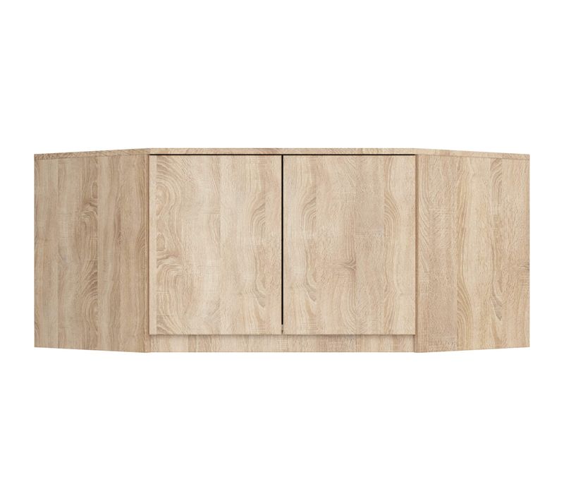 Surmeuble Pour Armoire S100 Chêne Sonoma 100 Cm 2 Portes 3 Étagères 100x50x55 Cm