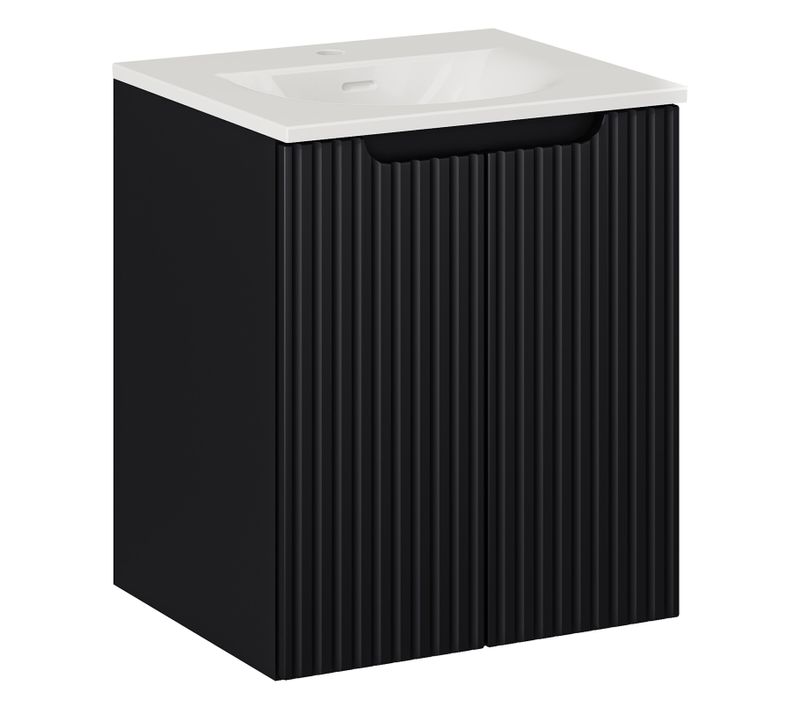 Meuble Vasque Sky 50 Cm Avec Lavabo Intégré
