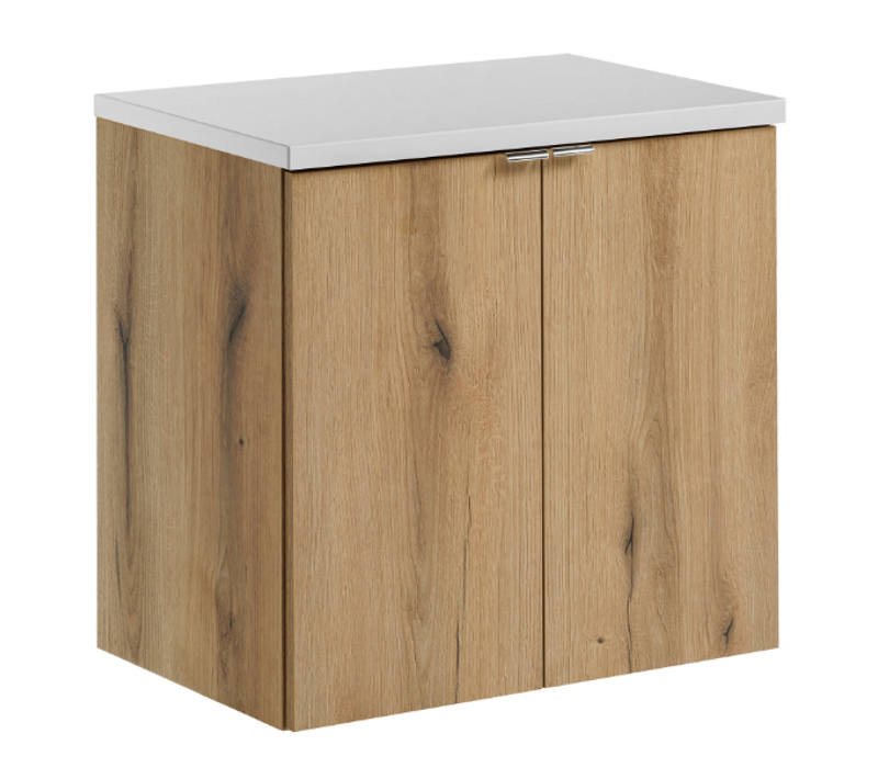 Ensemble Meuble Sous-vasque 60 Cm Avec Plan De Travail