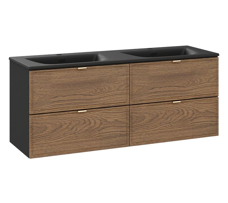 Sky, Ensemble Meuble Vasque 120 Cm Avec Vasque Intégrée
