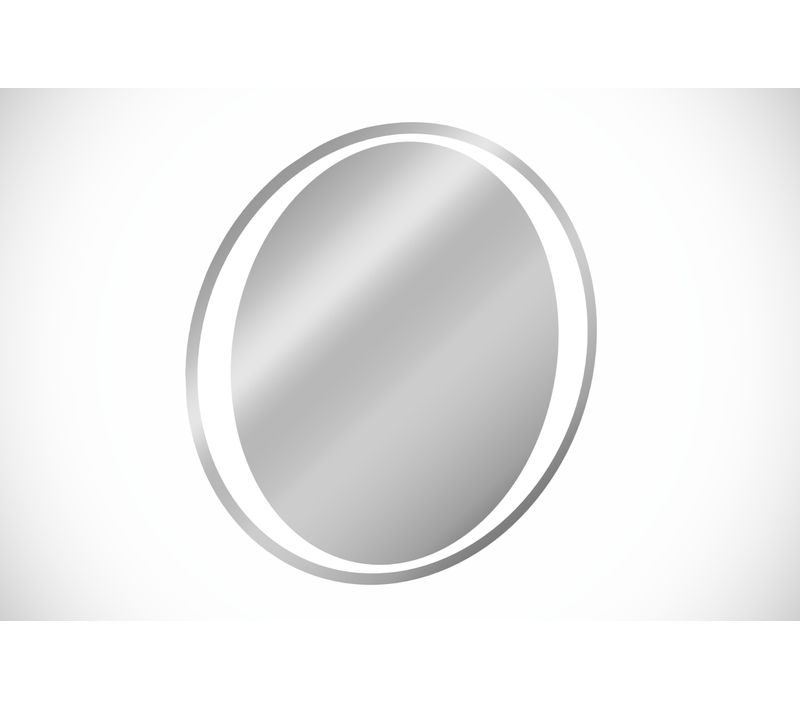 Miroir LED Rond Sans Cadre 80 Cm