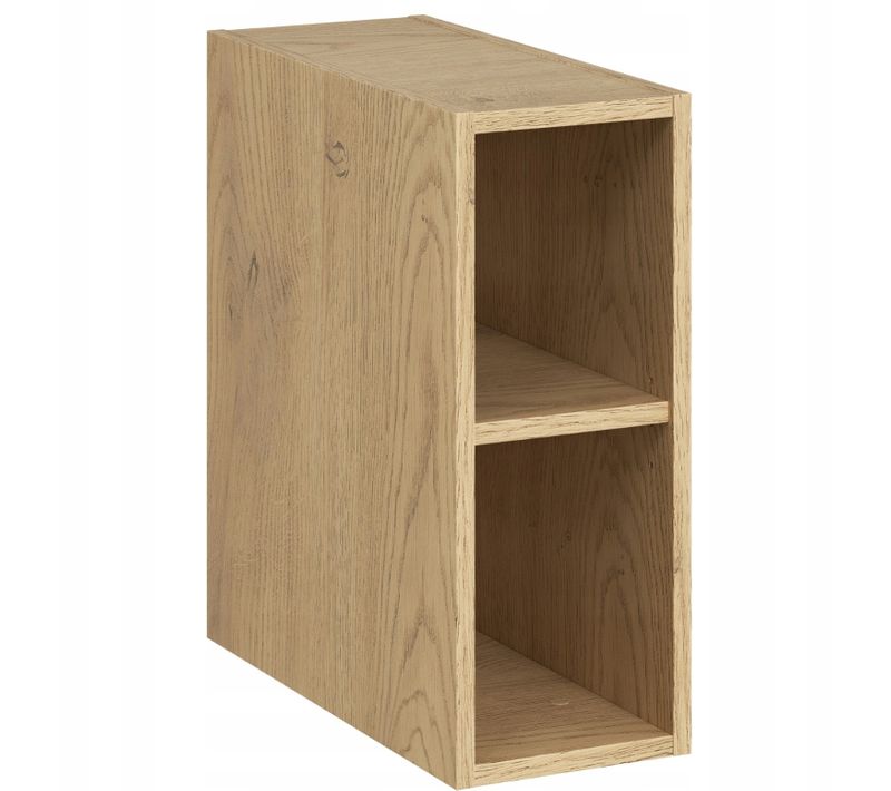 Caisson Ouvert De Rangement Pour Meuble De Salle De Bains Dalia Chêne Cremona 20 Cm