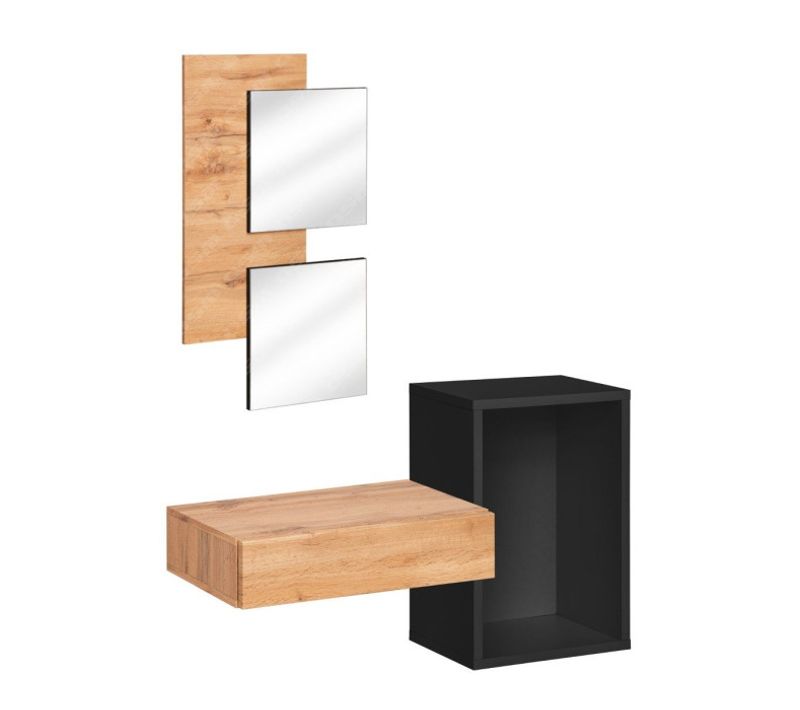 Ensemble Meubles Dressing Design "easy" 170 Cm Noir