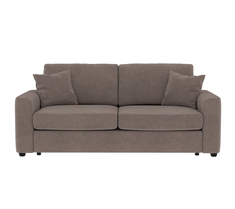 Canapé convertible 3 places pack standard NICARAGUA tissu apache taupe 13