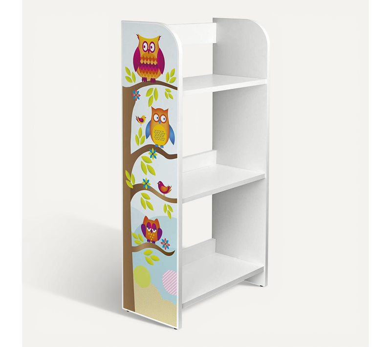 Étagère De Rangement Pour Enfant Hiboux