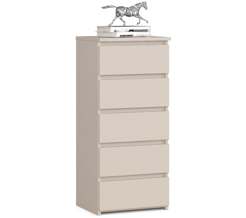 Commode Cl5 Cachemire 40 Cm 5 Tiroirs 40x35x92 Cm