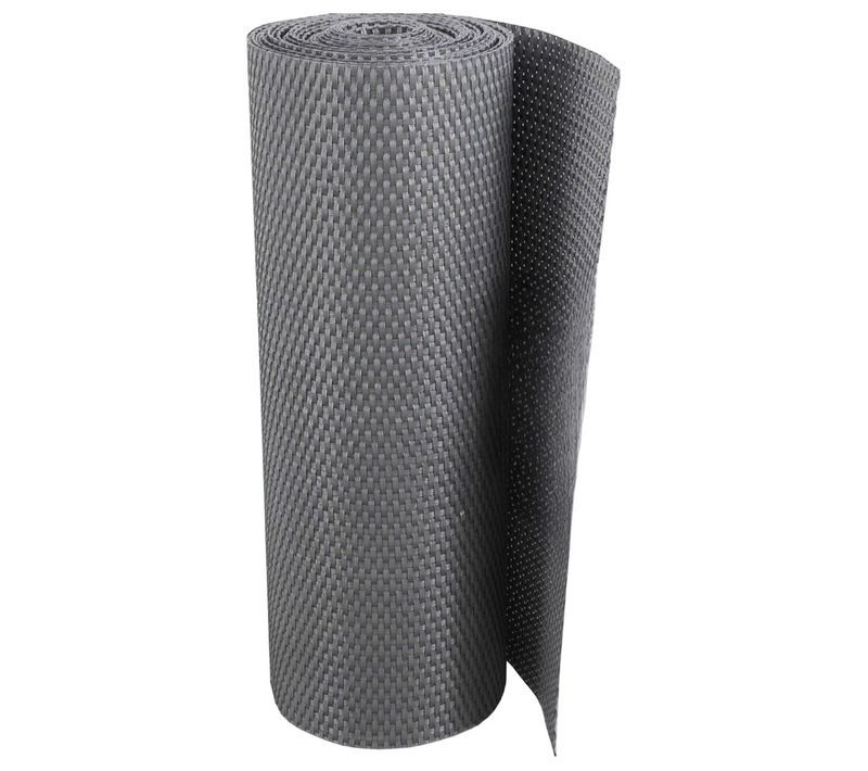 Brise-vue En Résine Tressée Pour Balcon Et Clôture Coloris Gris Clair 0.9 X 3 M