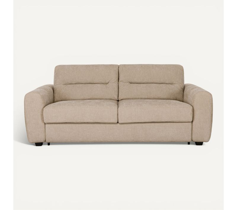 Canapé 3 places convertible MARS tissu horizon lin