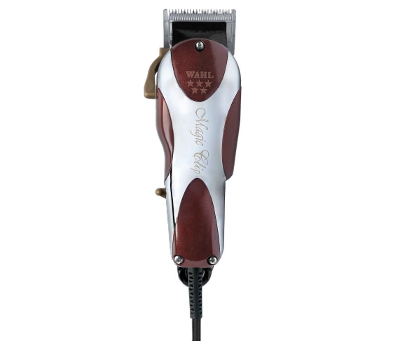 Tondeuse À Cheveux Magic Clip Rouge, Acier Inoxydable