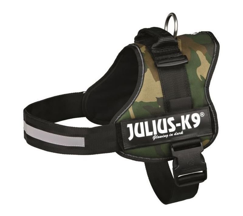 Harnais Power 3 Xl : 82-118 Cm-50 Mm Camouflage Pour Chien