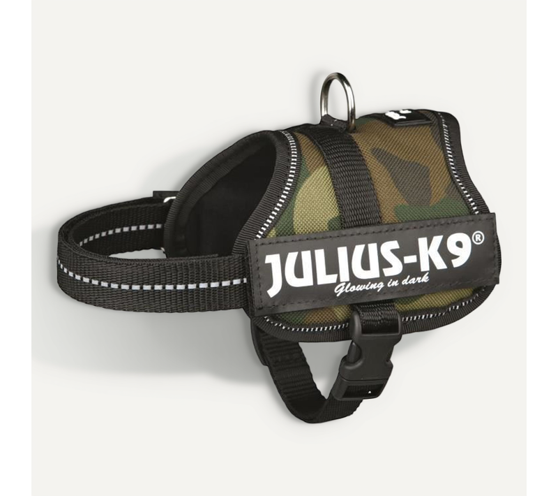 Harnais Power - Baby 2 - Xs-s : 33-45 Cm-18 Mm - Camouflage - Pour Chien