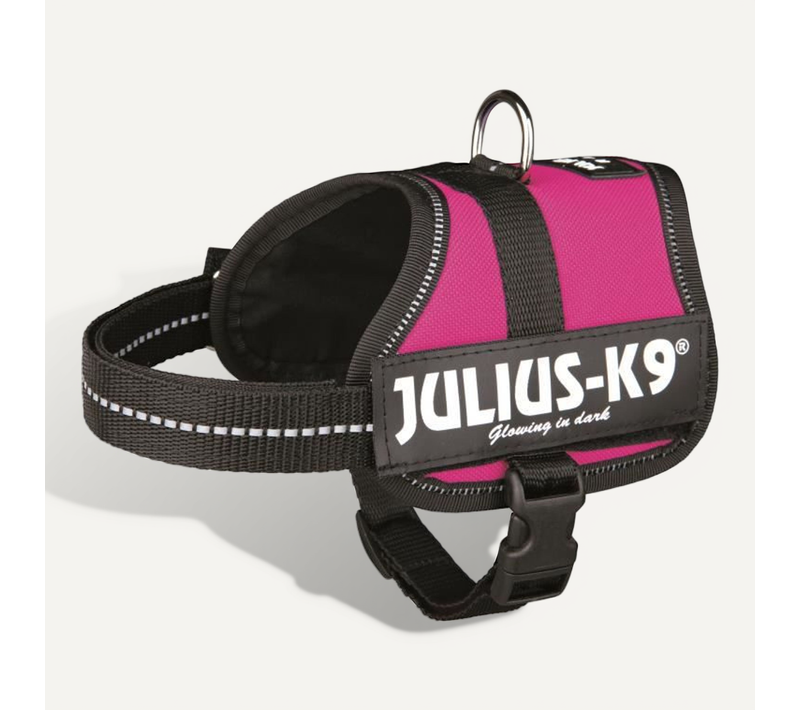 Harnais Power Baby 2 Xs-s : 33-45 Cm-18 Mm Fuchsia Pour Chien