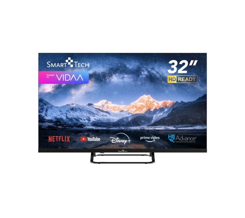 Téléviseur LED HD 32" (80cm) 32hv02v Smart TV Vidaa - Molotov, Netflix, Prime Video