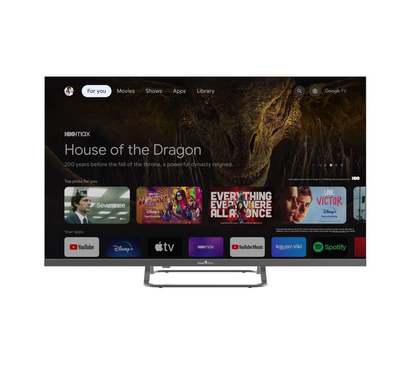 Téléviseur LED HD 32" (80 Cm) Smart TV Google 32hg01v HDMI, USB