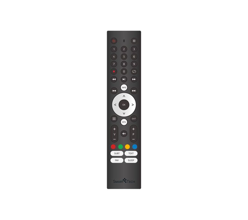 Télécommande De Remplacement Pour TV Smart Tech Non Connectée