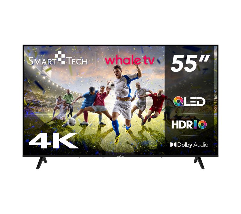 Téléviseur QLED 4k Uhd 55" (139 Cm) Smart TV Whale Os-55qh02k- Molotov, Netflix, Prime Video