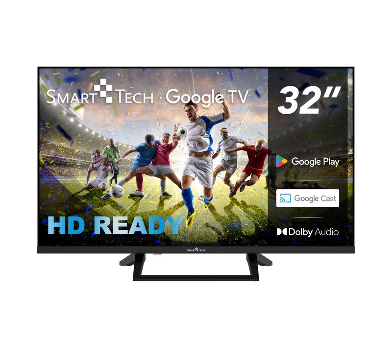 Téléviseur LED HD 32" (80 Cm) Smart TV Google 32hg01v HDMI, USB, Résolution: 1366 * 768