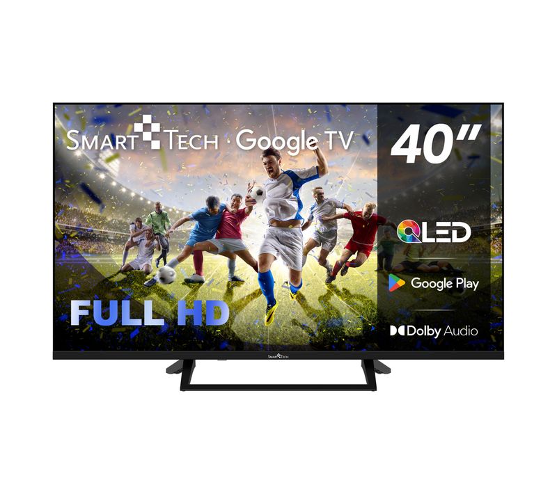 Téléviseur QLED 40qg01v, 40"(100cm) Full HD Smart TV Google, Youtube, Netflix, Prime Video, Disney+