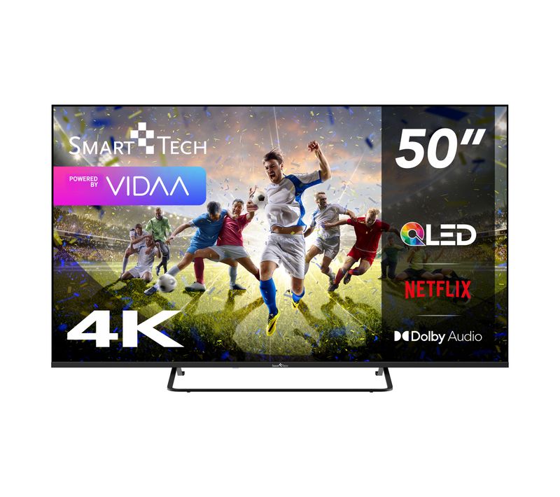 Téléviseur QLED 4k Uhd 50" (126 Cm) 50qv02k Vidaa TV- 3xhdmi - 2xusb - Hdr 10 - Dolby Audio