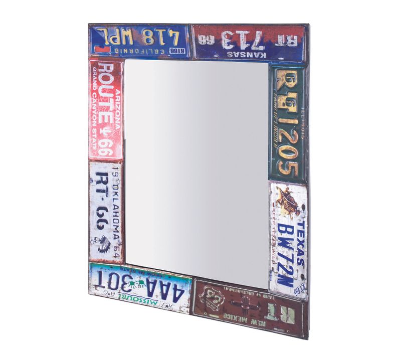 Miroir Murale Code 2 Vintage, L61 X H81 X P5 Cm