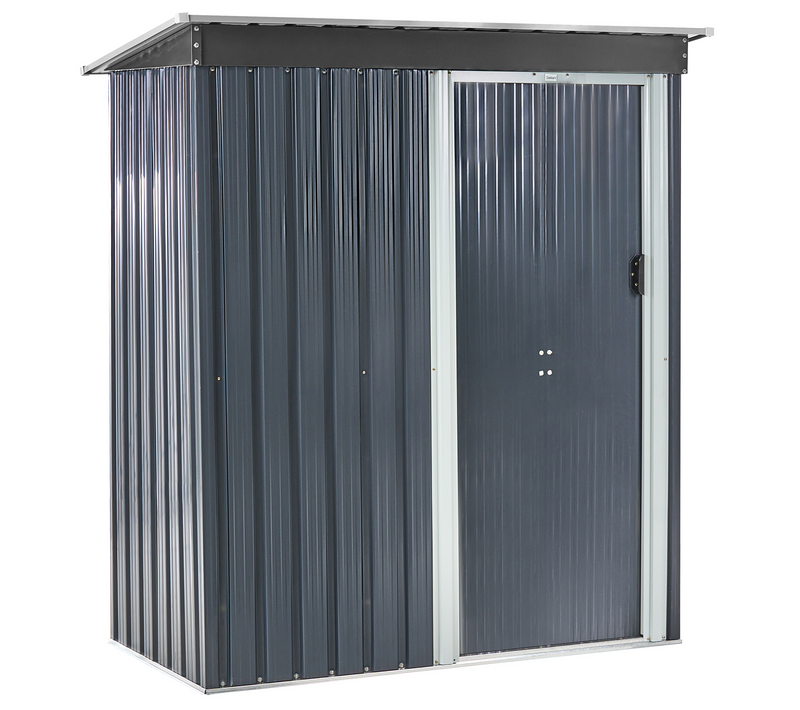 Abri De Jardin - Abri De Stockage Aisone 150 Cm 89 Cm Gris Graphite