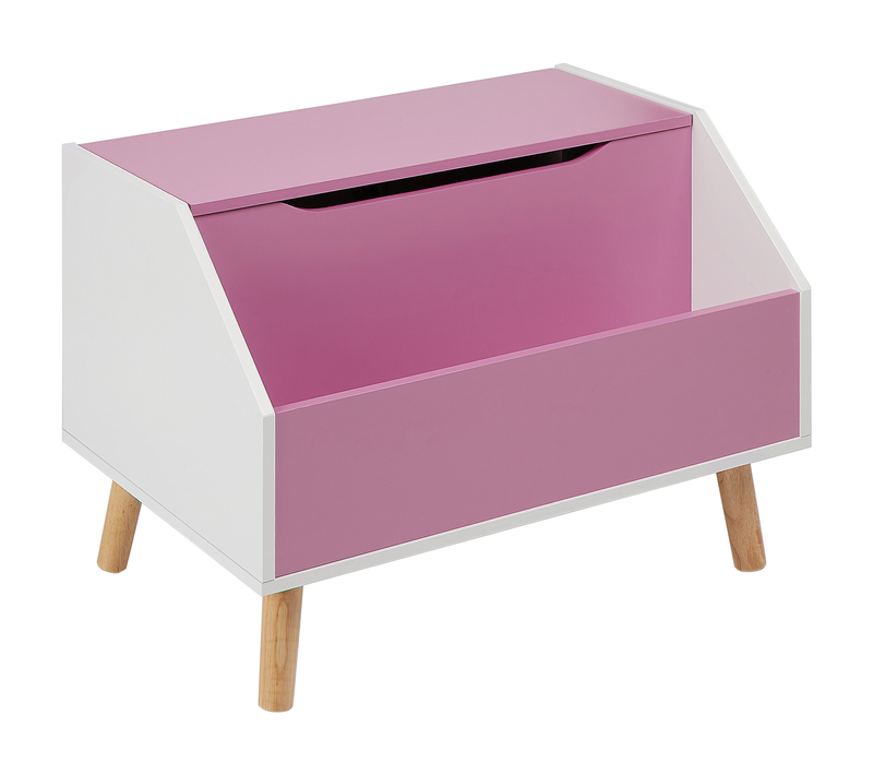 Bibliothèque Enfant Étagère Meuble De Rangement - Casper 43 Cm Rose