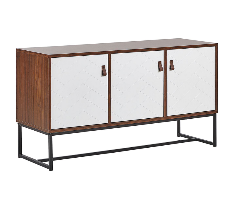 Buffet - Meuble De Rangement Nueva Marron Foncé/blanc