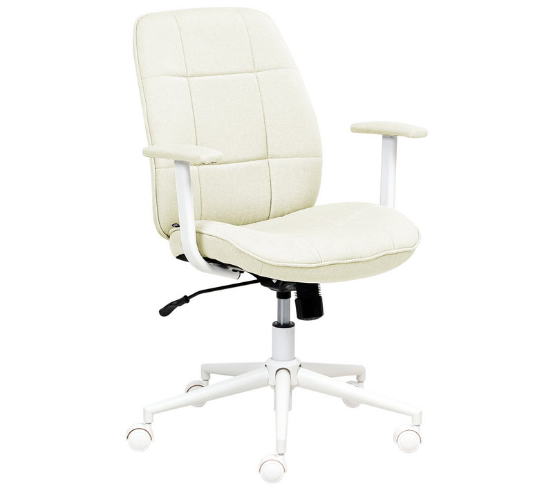 Chaise De Bureau - Fauteuil De Bureau Carlton Tissu Vert Menthe