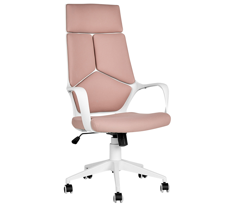 Chaise De Bureau - Fauteuil De Bureau Delight Rose Pêche