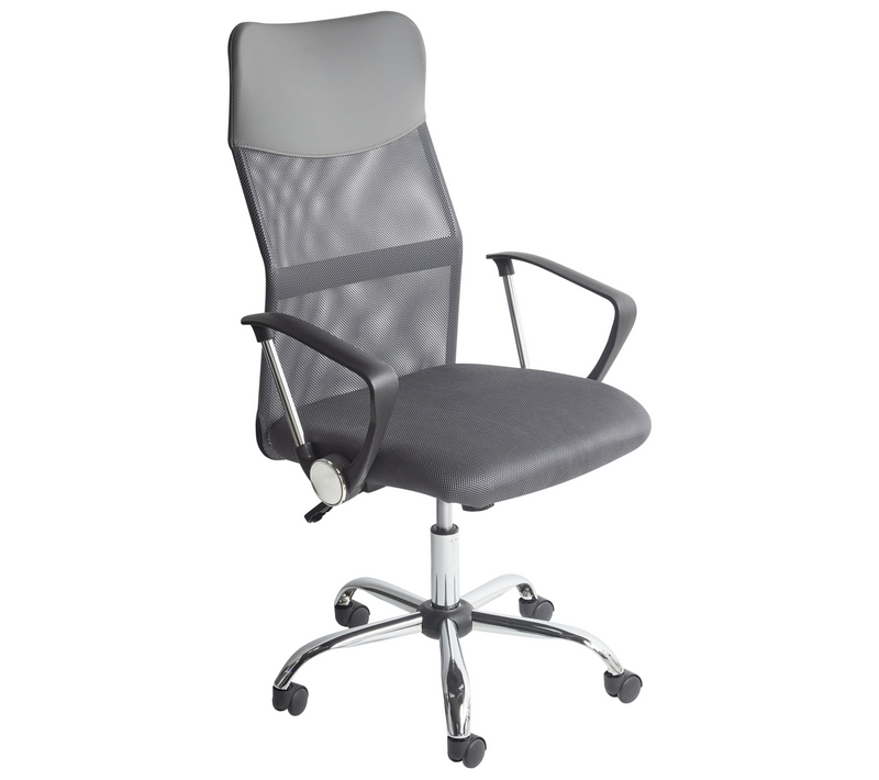 Chaise De Bureau - Fauteuil De Bureau Design Gris