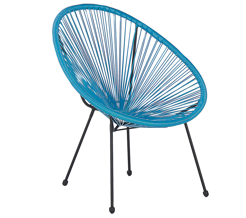 Chaise De Jardin - Chaise D'extérieur Acapulco Ii Bleu