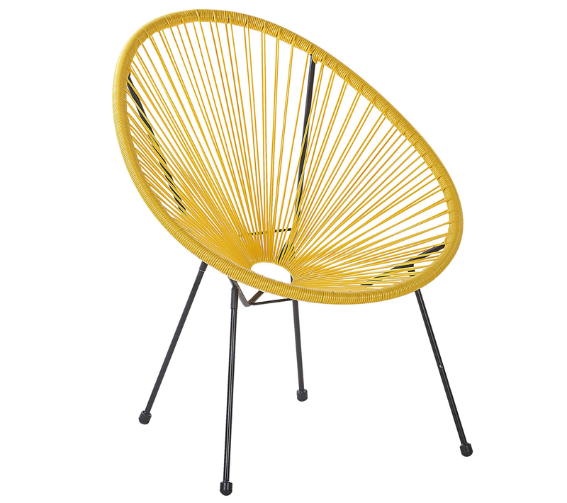 Chaise De Jardin - Chaise D'extérieur Acapulco Ii Jaune