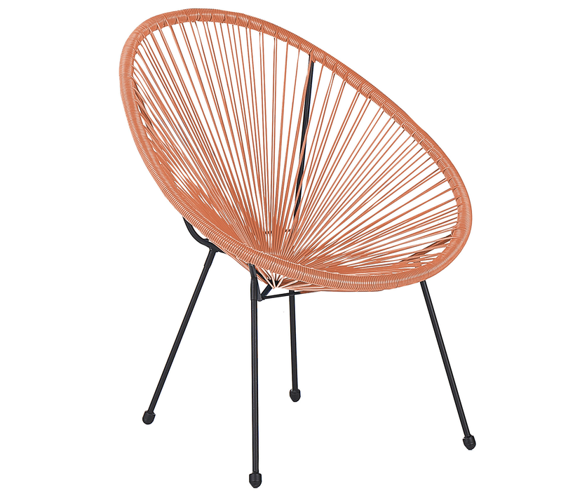 Chaise De Jardin - Chaise D'extérieur Acapulco Ii Orange