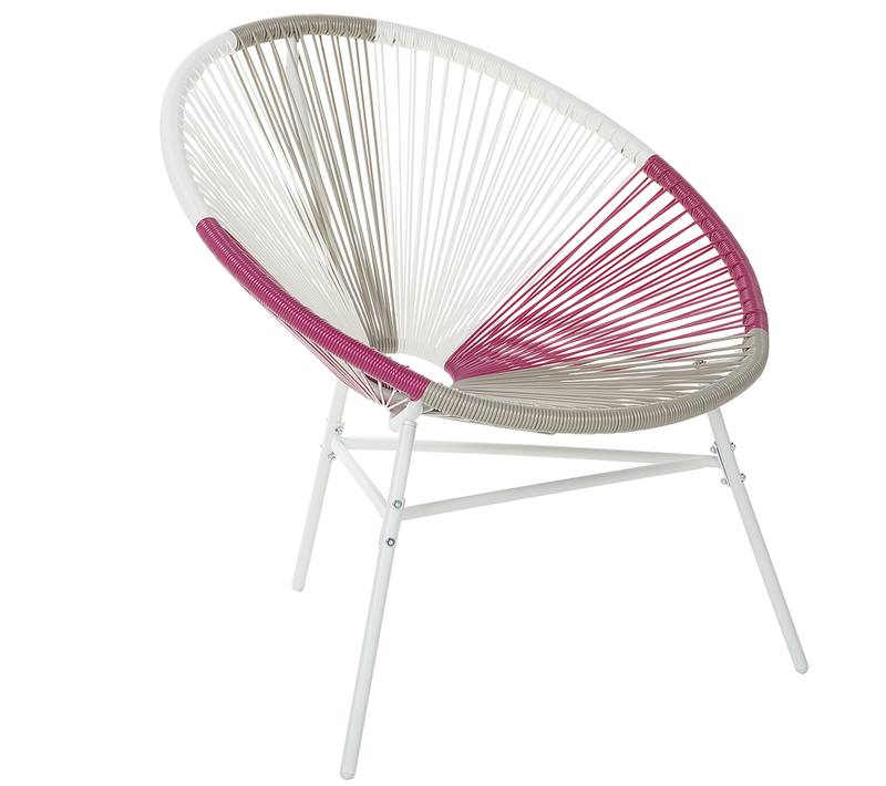 Chaise De Jardin - Chaise D'extérieur Acapulco Rose Fushia