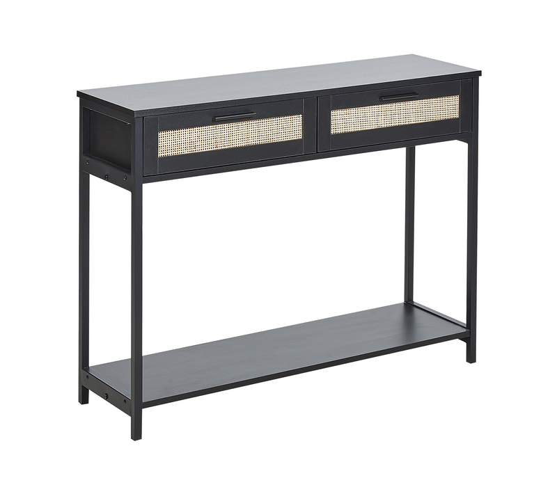 Table Console - Table D'entrée - Console Meuble Opoco Noir