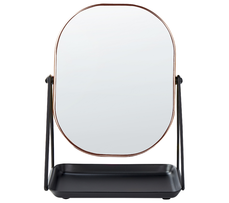 Miroir De Table - Miroir De Maquillage Correze Rose Doré