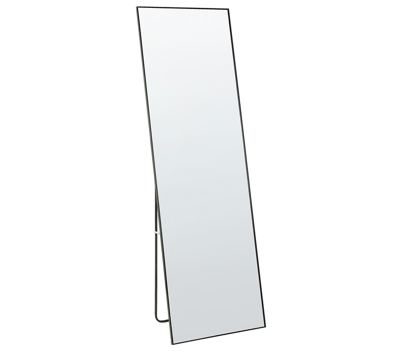 Miroir Sur Pied - Miroir Sur Toute La Longueur Beauvais 156 Cm Métal Noir