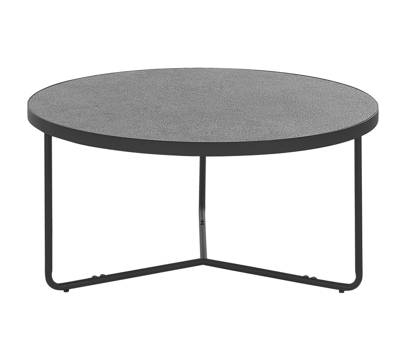 Table Basse - Table De Salon Melody Effet Béton Gris