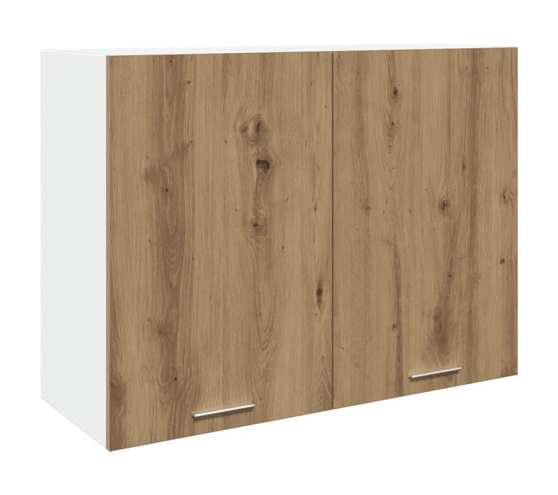 Meuble Haut De Cuisine - Armoire De Cuisine Chêne Artisanal 80x31x60 Cm Bois D'ingénierie C372