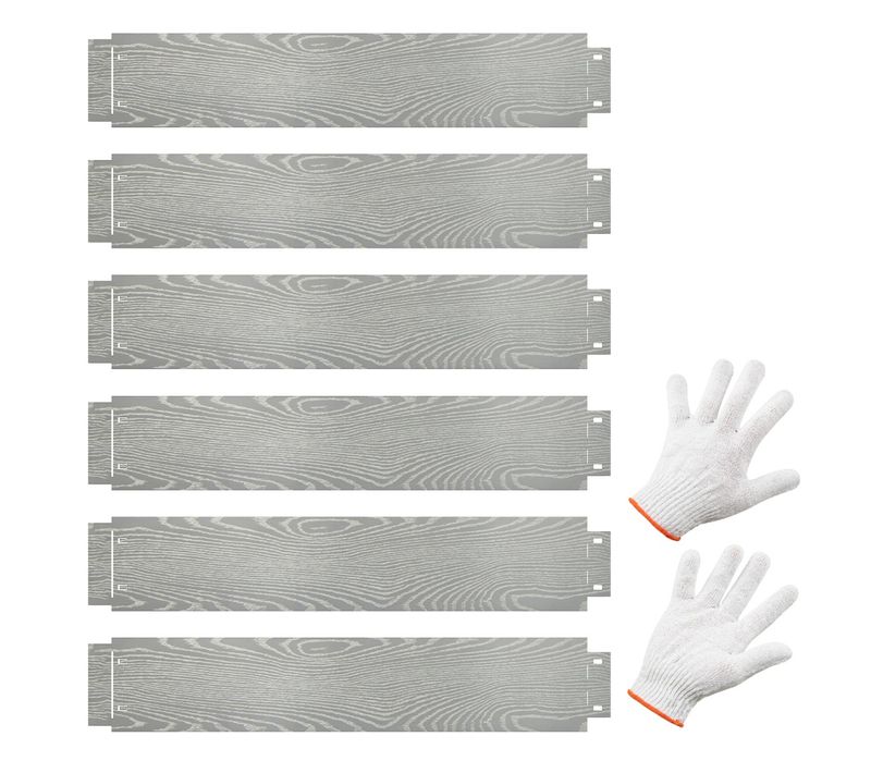 Jardinière Surélevée Protection Flexible Des Arbres Métal Galvanisé Argent