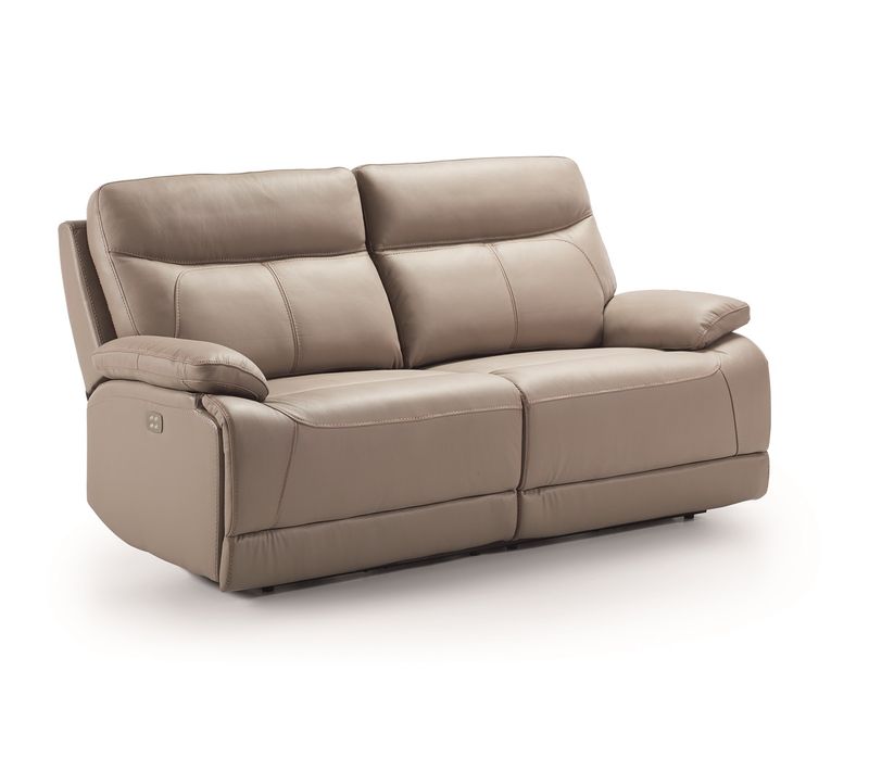 Ensemble Canapé De 3 Places (2 Relax Électriques) + Canapé De 2 Places Fixes En Cuir/pvc