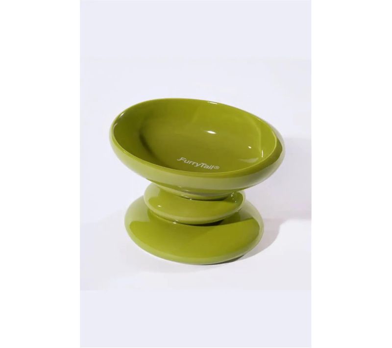 Gamelle à Friandises Pour Animaux, Bol Pour Chat En Céramique, Anti-renversement, Compatible Chauffa