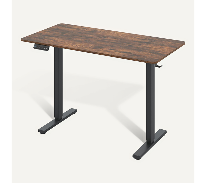 Bureau Électrique Ergonomique Assis-debout Bureau Réglable En Hauteur Avec 3 Mémoires et Protection