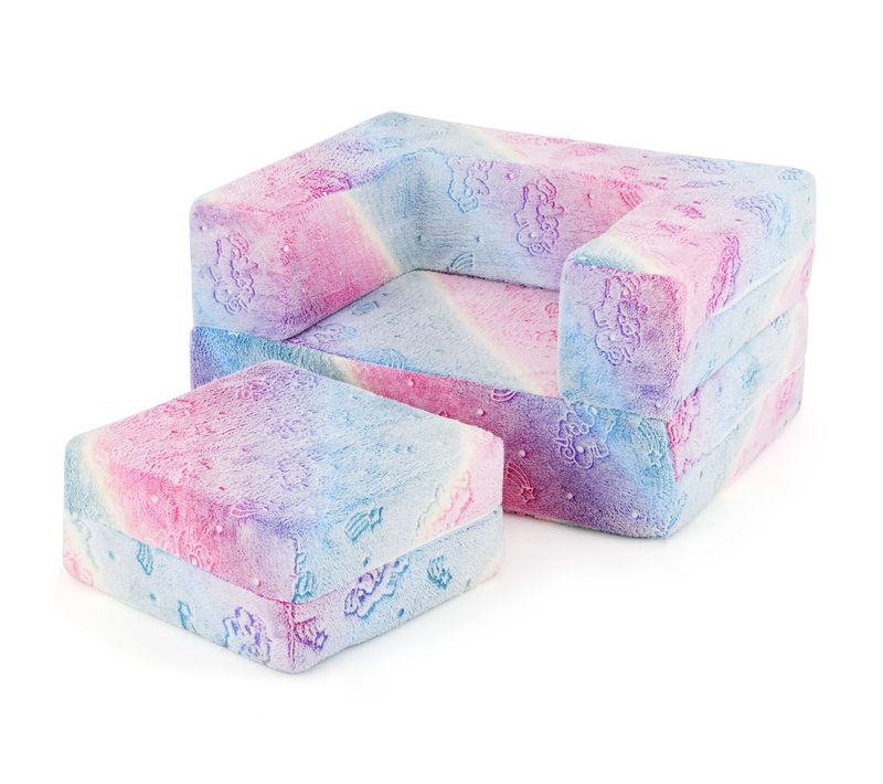 Canapé Modulaire Pour Enfants Avec Coussin Canapé Phosphorescent Avec Housse Lavable Multicolore