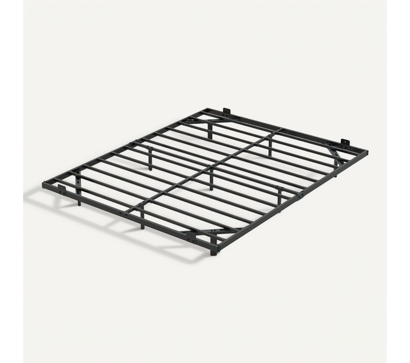 Lit Adulte Lit Double Cadre De Lit 160x200cm LED Moderne Avec Butée Anti-glissementr Noir