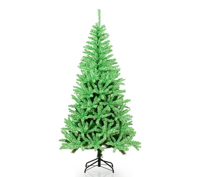 Sapin De Noël Artificiel Phosphorescent De 180cm Arbre De Noël à Charnière Avec 692 Branches