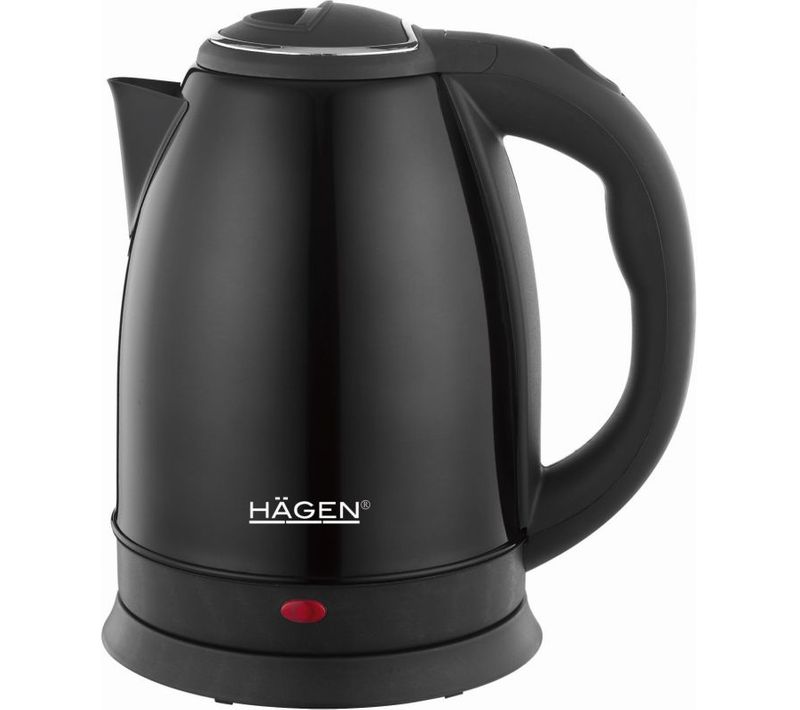 Bouilloire électrique 1.8l Inox Sans Fil Noir Ha5525-blk