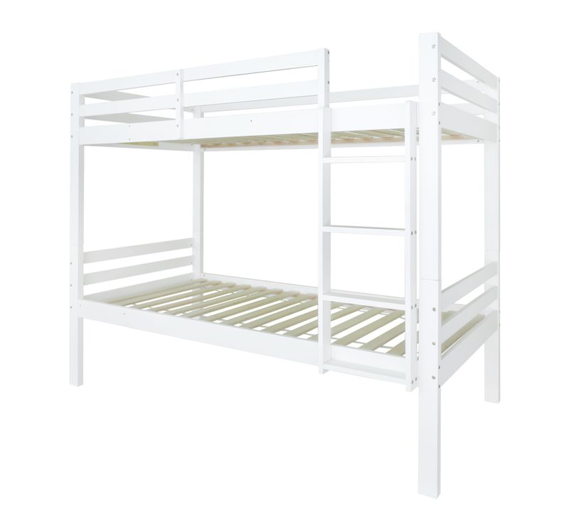 Lit Superposé Pour Enfants 90x200 Cm - Blanc