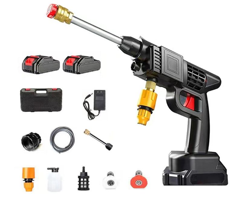 ​​nettoyeur Hp 2500kpa Sans Fil – 2×batterie 3000mah Compatible Outils Makita​​