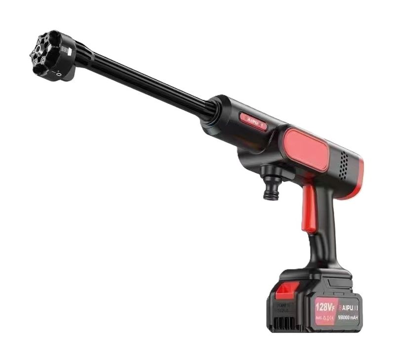 ​​lave-auto Sans Fil 40 Bar – Double Batterie 10ah Compact 2.6kg Buse 6-en-1​